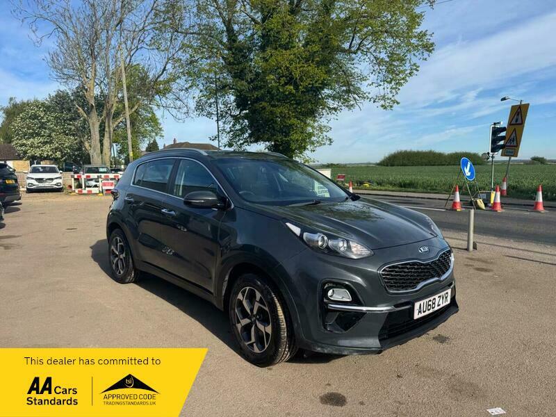 Kia Sportage 1.6 Crdi 2 Euro AU68ZYR Grey #2