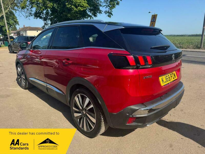 Peugeot 3008 1.6 13.2Kwh Gt E-eat KJ69PZW Red #6