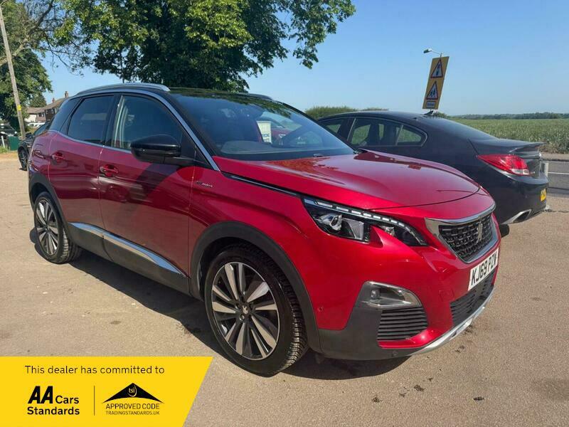 Peugeot 3008 1.6 13.2Kwh Gt E-eat KJ69PZW Red #3