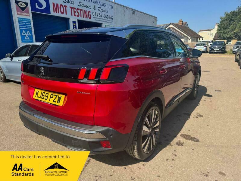 Peugeot 3008 1.6 13.2Kwh Gt E-eat KJ69PZW Red #5