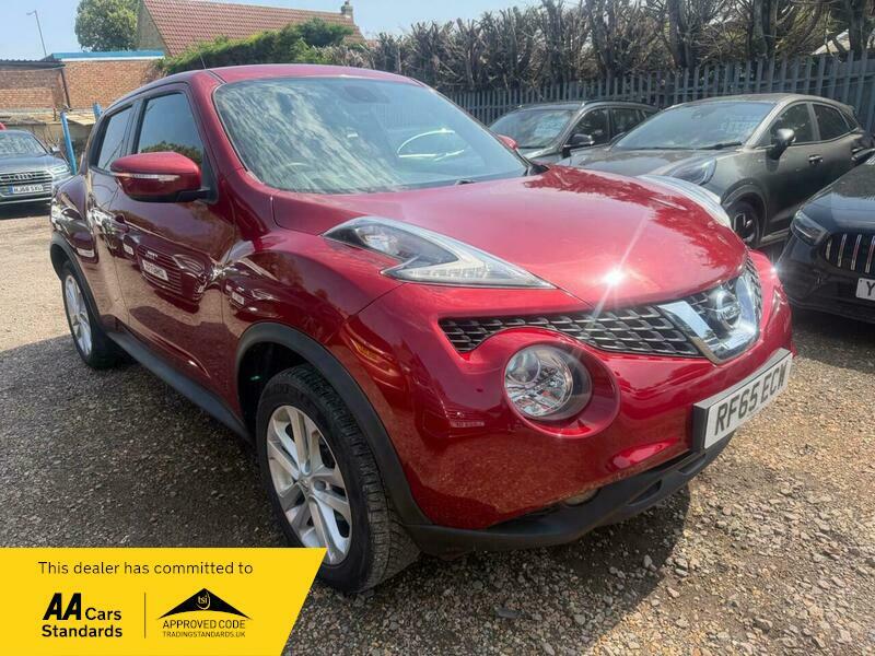 Nissan Juke 1.6 N-connecta Xtron Euro Red