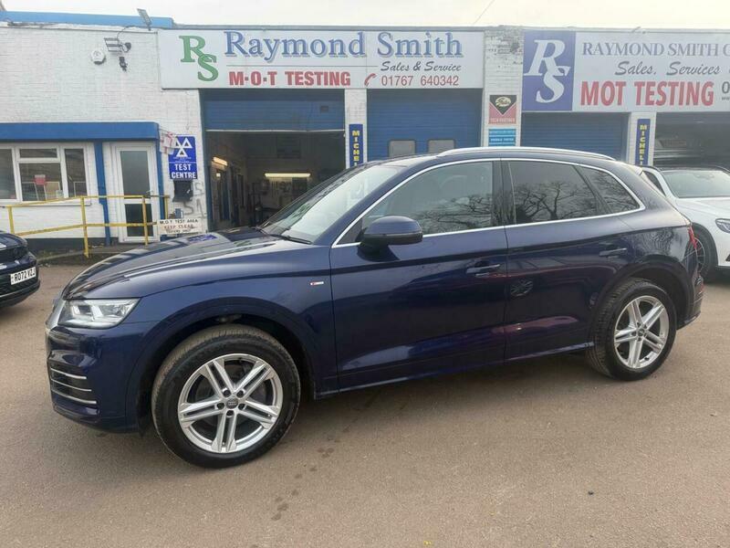 Audi Q5 2.0 Tdi S Line Blue #2