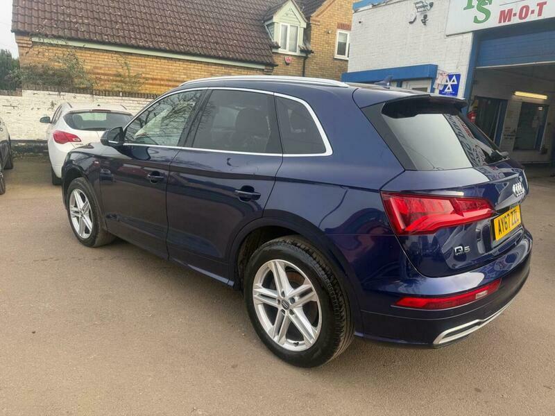 Audi Q5 2.0 Tdi S Line Blue #5