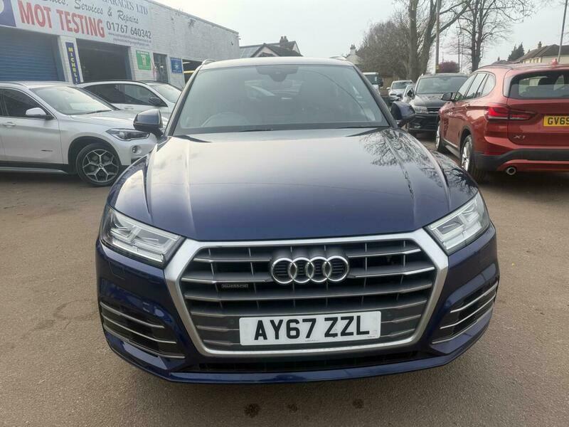 Audi Q5 2.0 Tdi S Line Blue #4