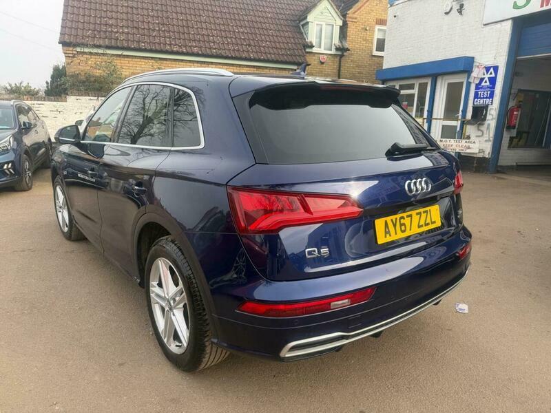 Audi Q5 2.0 Tdi S Line Blue #6