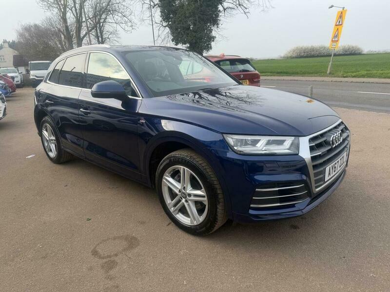 Audi Q5 2.0 Tdi S Line Blue #3