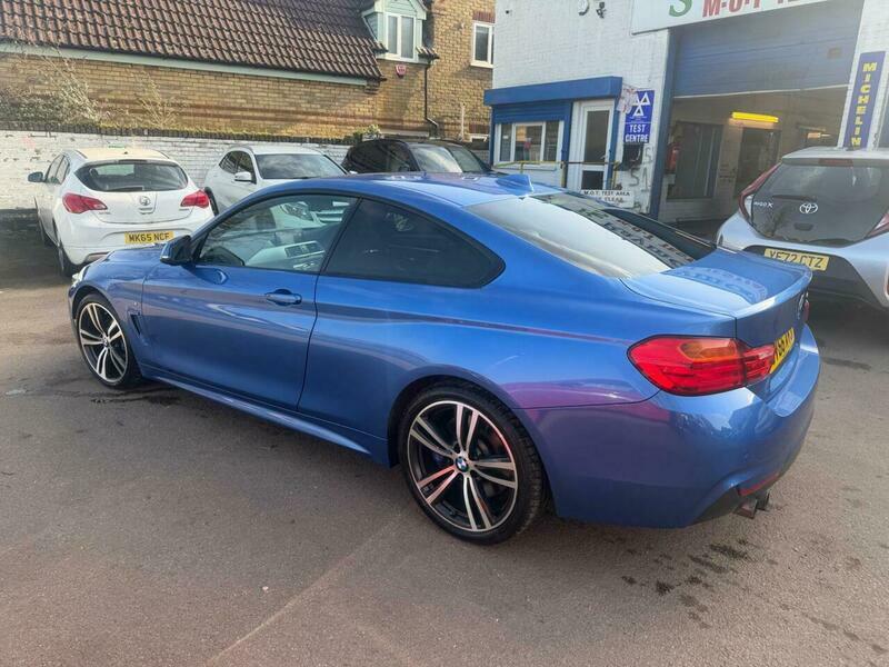 BMW 4 Series 2.0 420I M Sport Blue #5