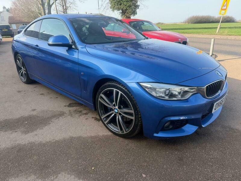BMW 4 Series 2.0 420I M Sport Blue #3