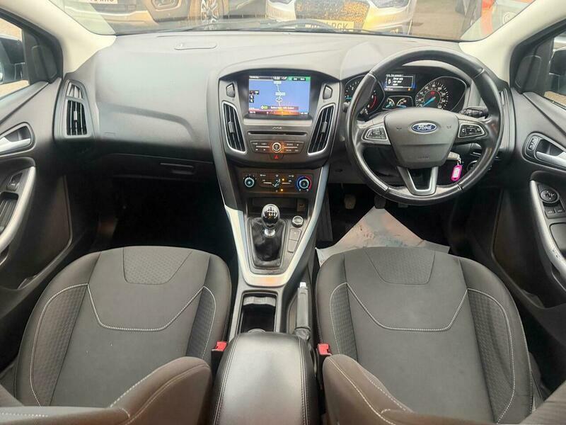 Ford Focus Estate 1.5 Tdci Zetec Euro 6 Ss 201665 White #21