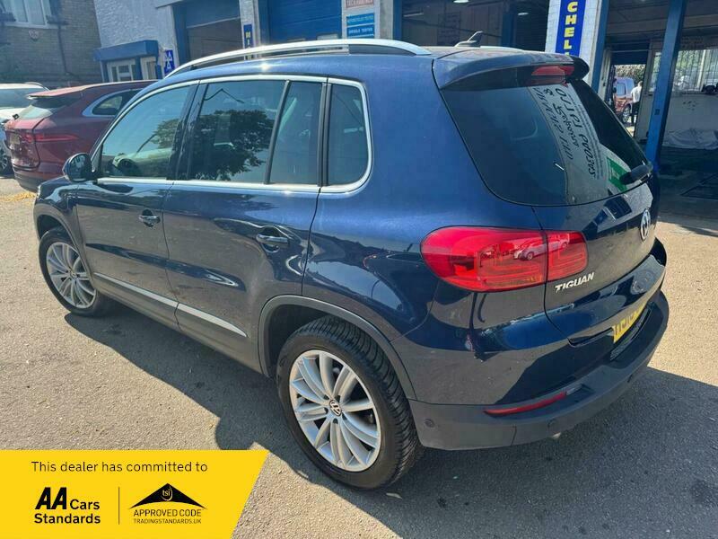 Volkswagen Tiguan 2.0 Tdi Bluemotion Tech Blue #5