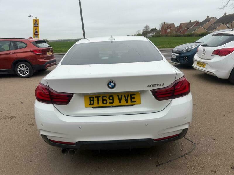 BMW 4 Series 2.0 420I Gpf M White #5