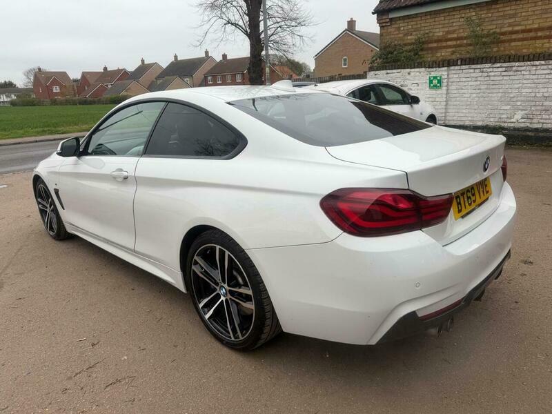 BMW 4 Series 2.0 420I Gpf M White #4