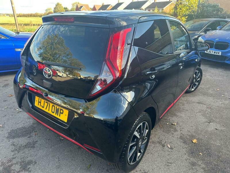 Toyota Aygo Hatchback Red #8