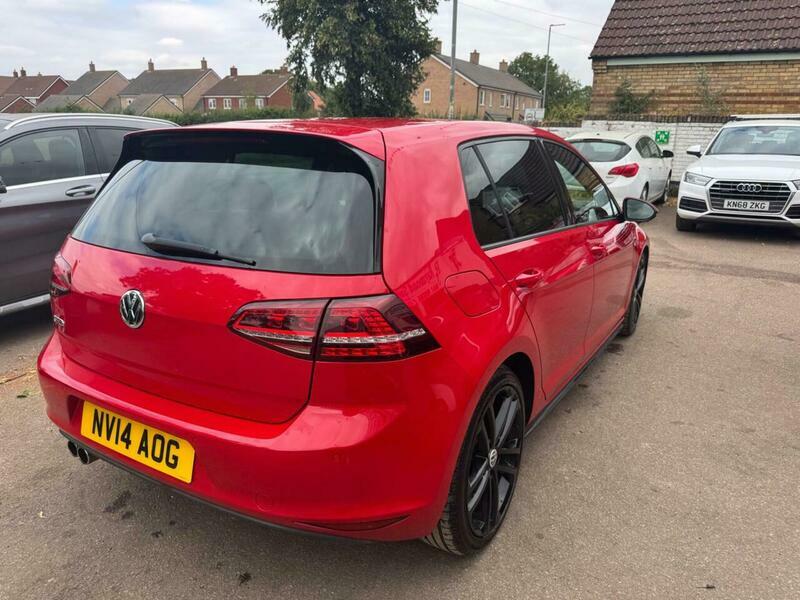 Volkswagen Golf 2.0 Tdi Bluemotion Tech Red #5