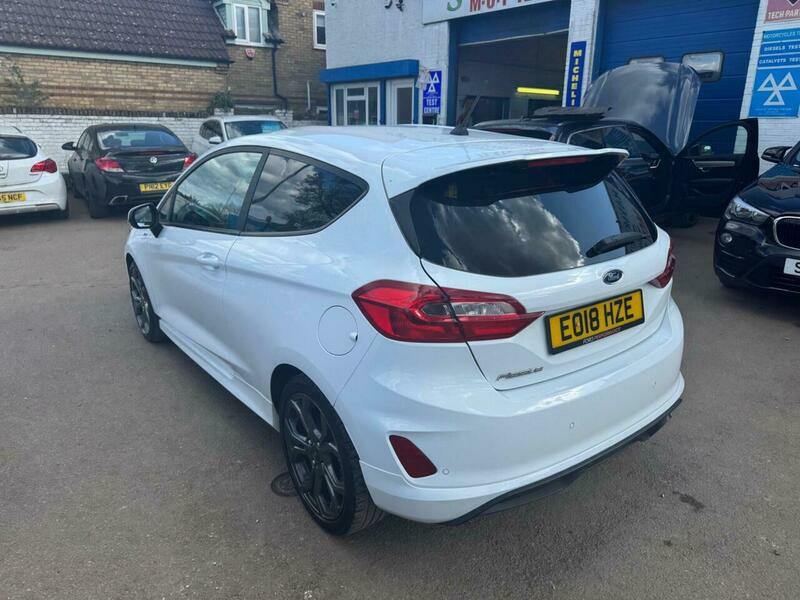 Ford Fiesta 1.0T Ecoboost St-line Euro White #4