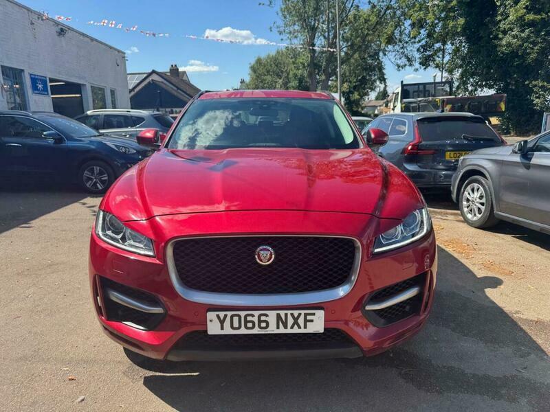 Jaguar F-Pace 2.0 D180 R-sport Red #3