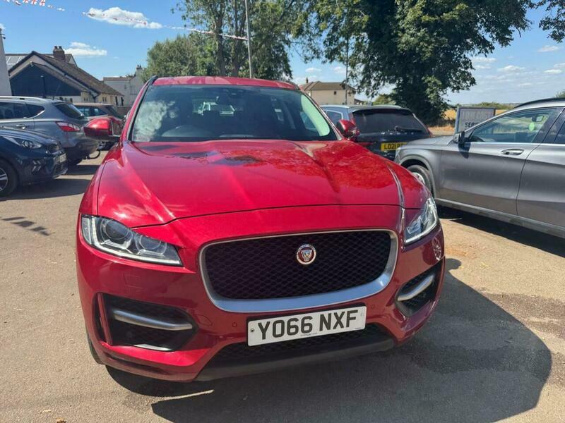 Jaguar F-Pace 2.0 D180 R-sport Red #4