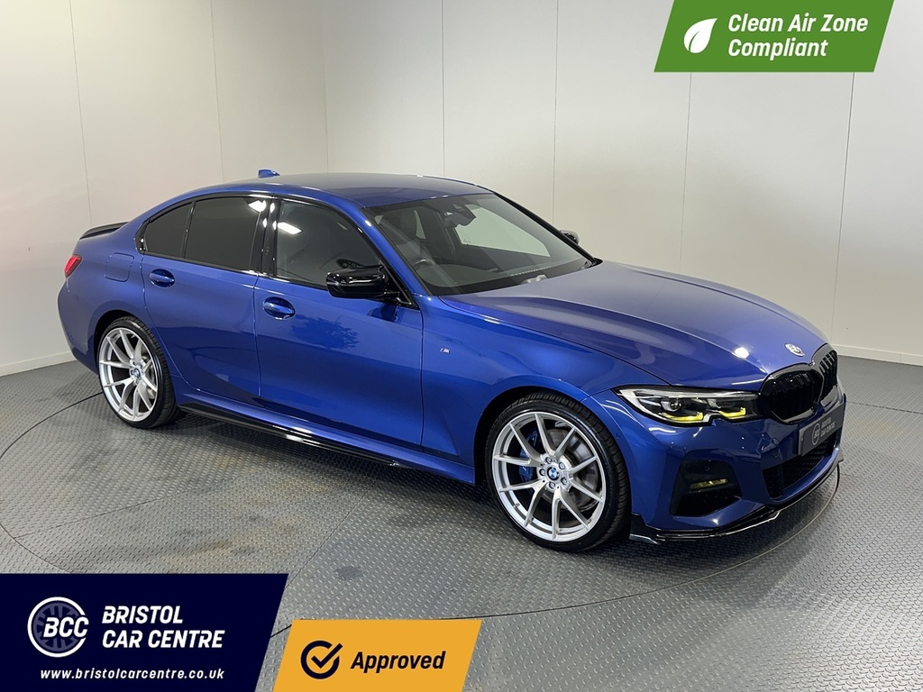 BMW 3 Series 330E M Sport Blue