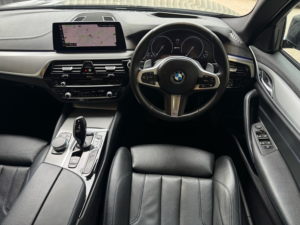 BMW 5 Series 520D Se Grey #9