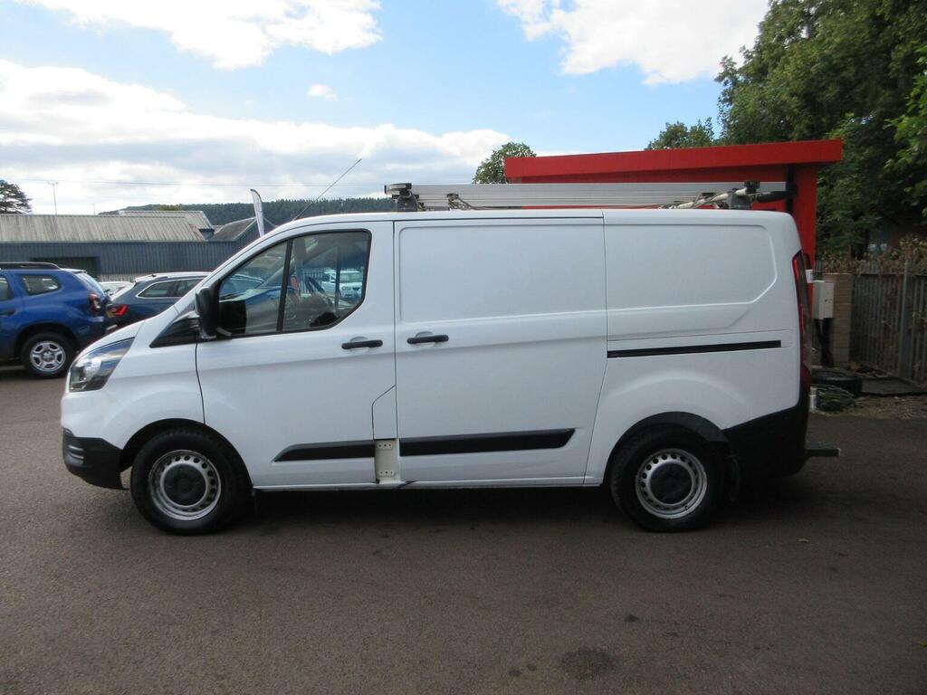 Ford Transit Custom Panel Van 2.0 320 Ecoblue L1 H1 Euro 6 20181 LB18FHD White #4