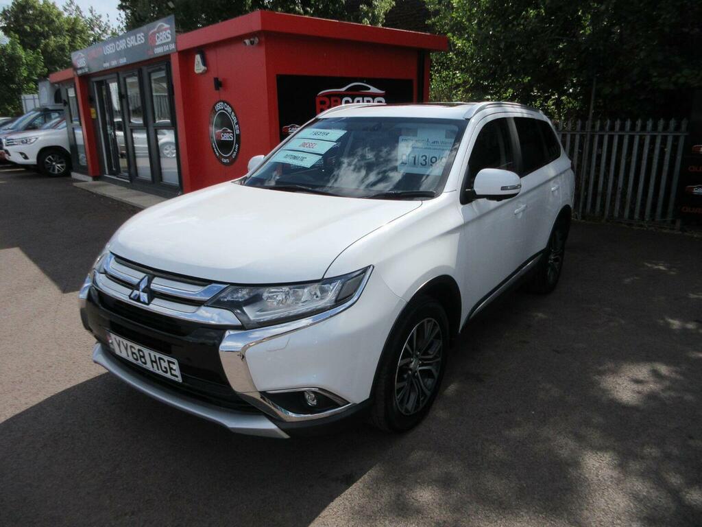 Mitsubishi Outlander 2.2 Di-d 4 4Wd Euro 6 White #3