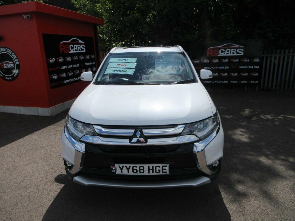 Mitsubishi Outlander 2.2 Di-d 4 4Wd Euro 6 White #2