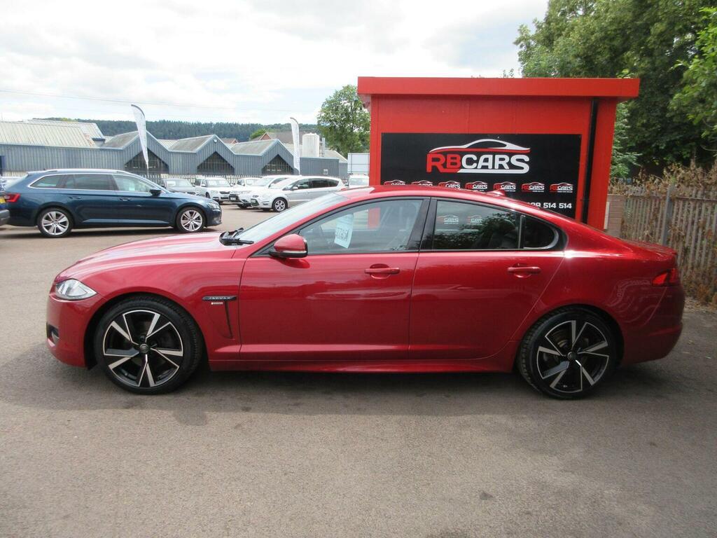 Jaguar XF 2.2D R-sport Euro 5 Ss Red #4