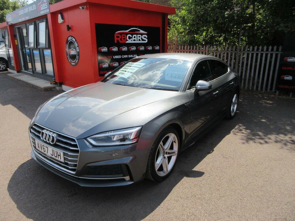 Audi A5 Hatchback 2.0 Tdi Ultra S Line Sportback S Tronic AV67JUH Grey #3