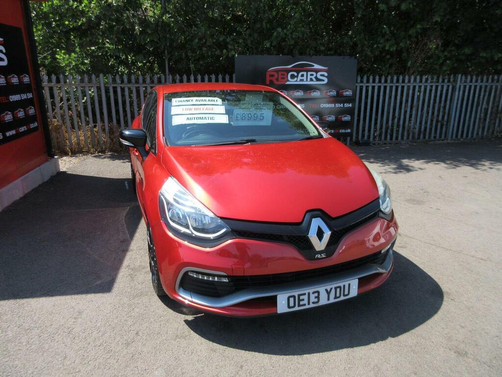 Renault Clio Hatchback 1.6 Tce Renaultsport Lux Edc Euro 5 Red