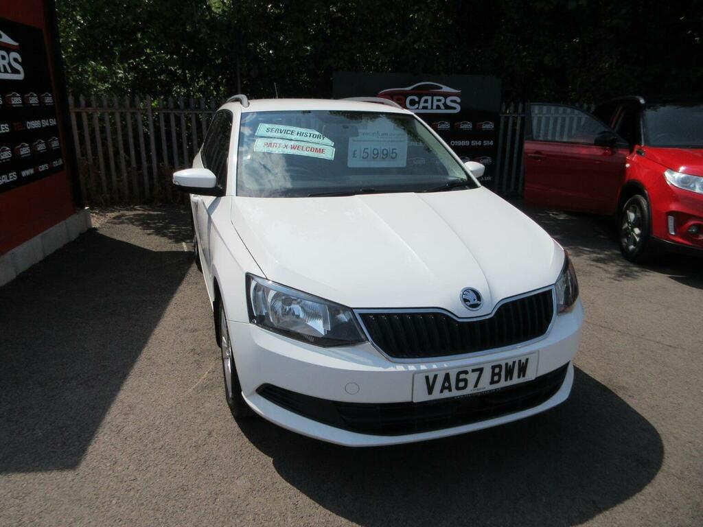 Skoda Fabia Estate 1.0 Tsi Se Euro 6 Ss 201867 White