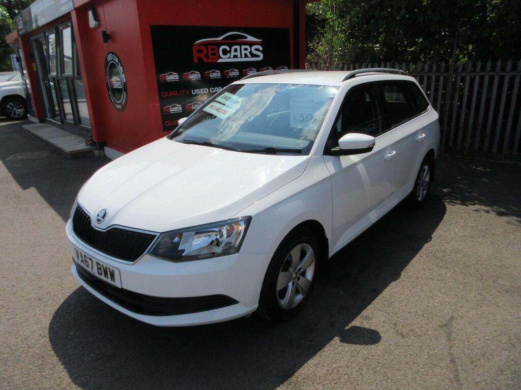 Skoda Fabia Estate 1.0 Tsi Se Euro 6 Ss 201867 White #3