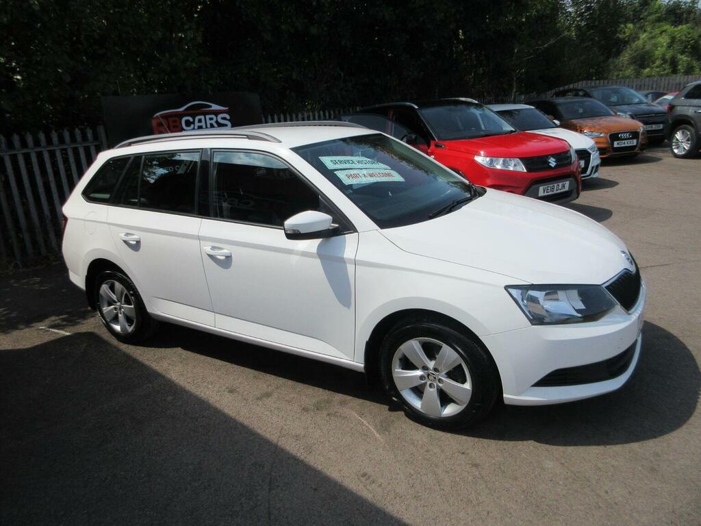 Skoda Fabia Estate 1.0 Tsi Se Euro 6 Ss 201867 White #6
