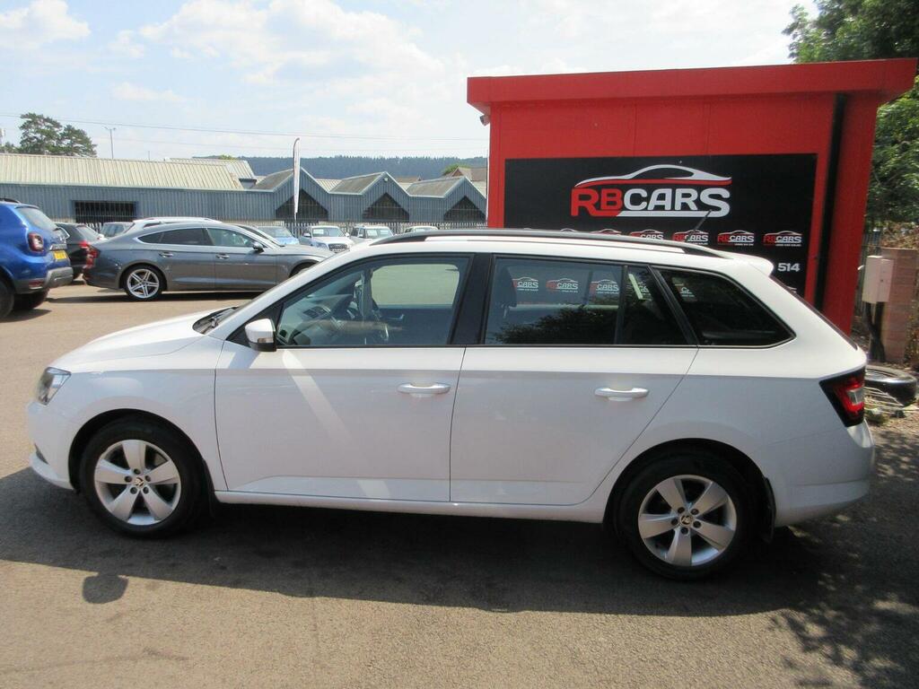 Skoda Fabia Estate 1.0 Tsi Se Euro 6 Ss 201867 White #4