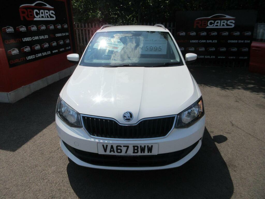 Skoda Fabia Estate 1.0 Tsi Se Euro 6 Ss 201867 White #2