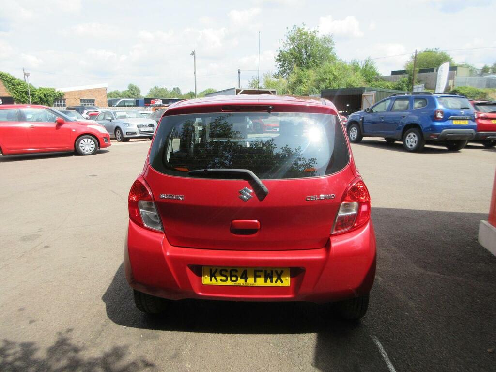 Suzuki Celerio Hatchback 1.0 Sz4 Euro 6 201464 KS64FWX Red #6