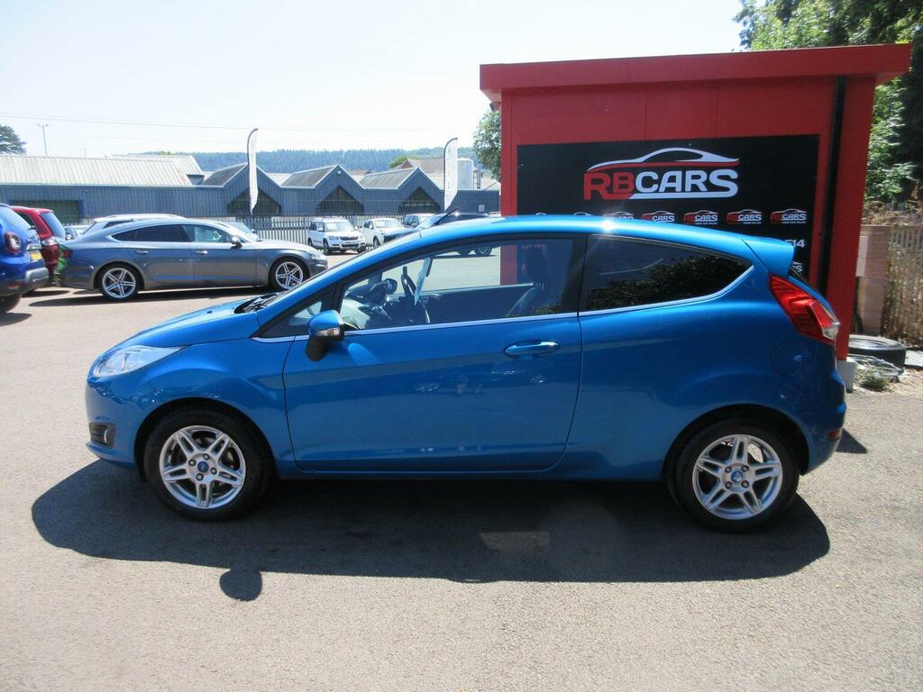 Ford Fiesta Hatchback 1.25 Zetec Euro 5 201313 Blue #4