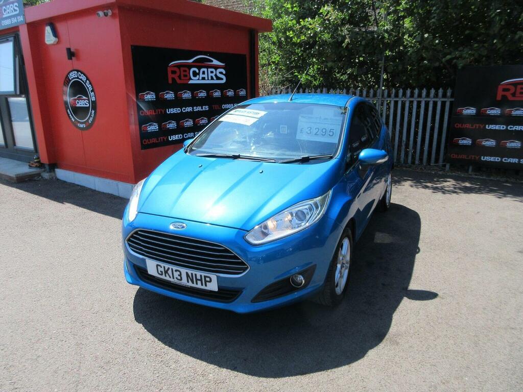 Ford Fiesta Hatchback 1.25 Zetec Euro 5 201313 Blue #3
