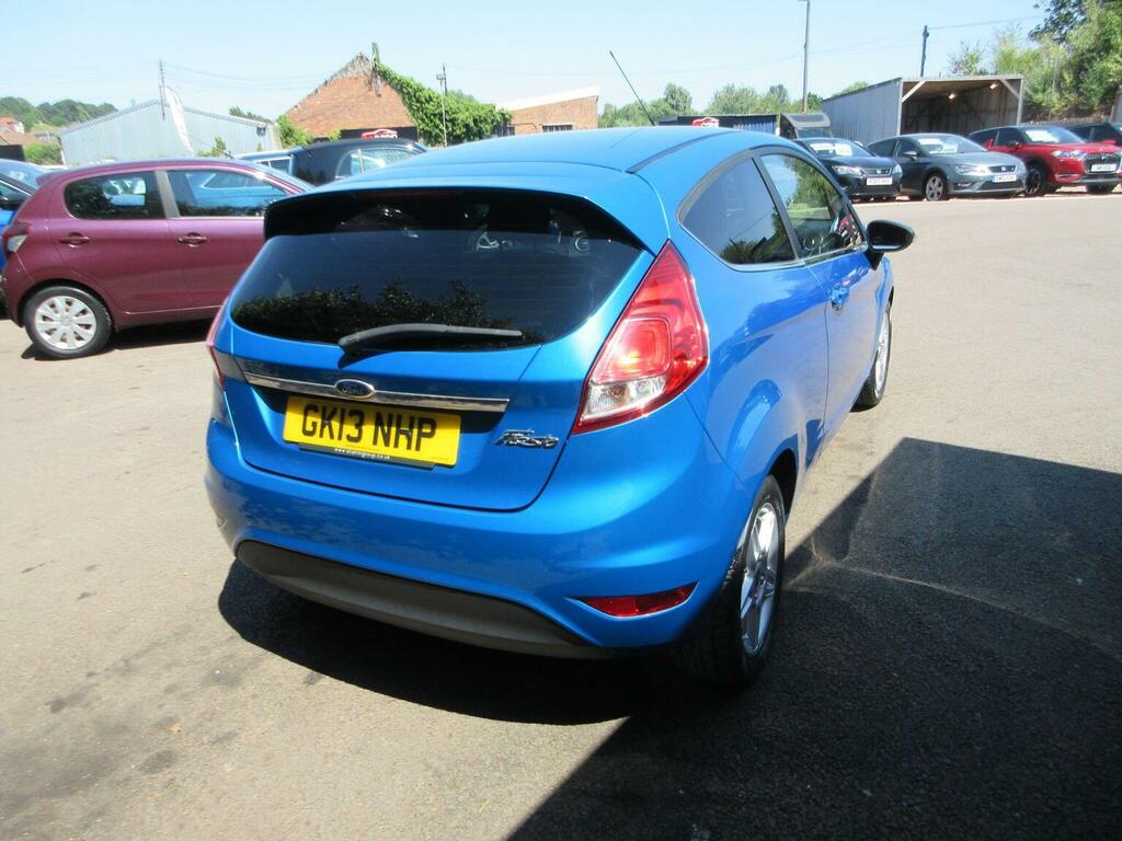 Ford Fiesta Hatchback 1.25 Zetec Euro 5 201313 Blue #6