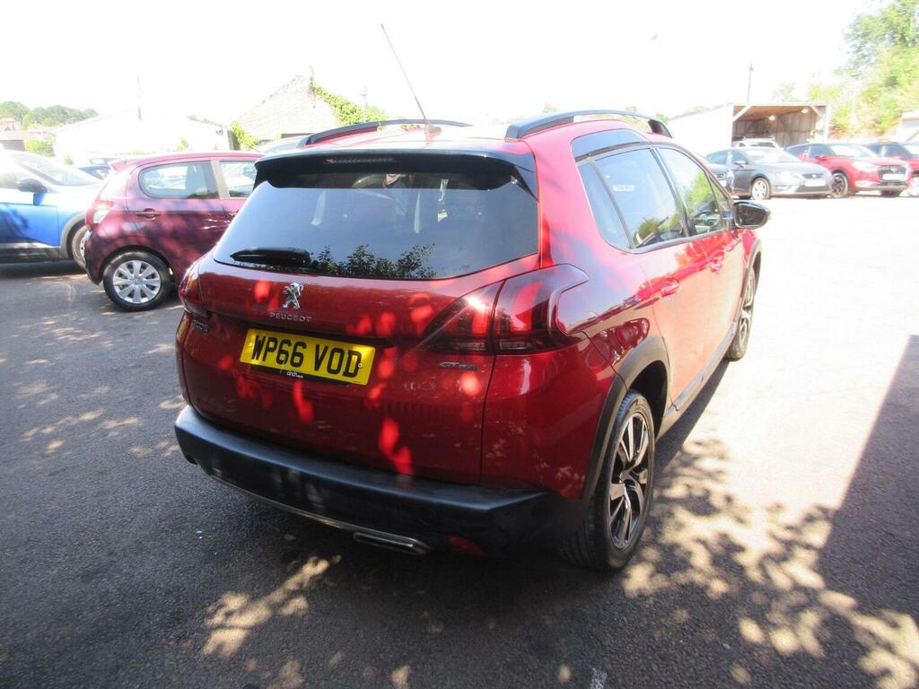 Peugeot 2008 1.2 Puretech Gt Line Euro 6 Ss WP66VOD Red #6