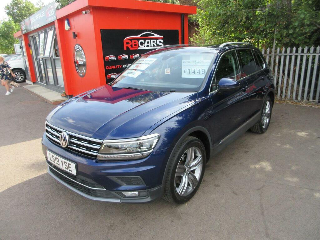 Volkswagen Tiguan Suv 2.0 Tdi Sel Dsg 4Motion Euro 6 Ss 2019 LS19YSE Blue #3