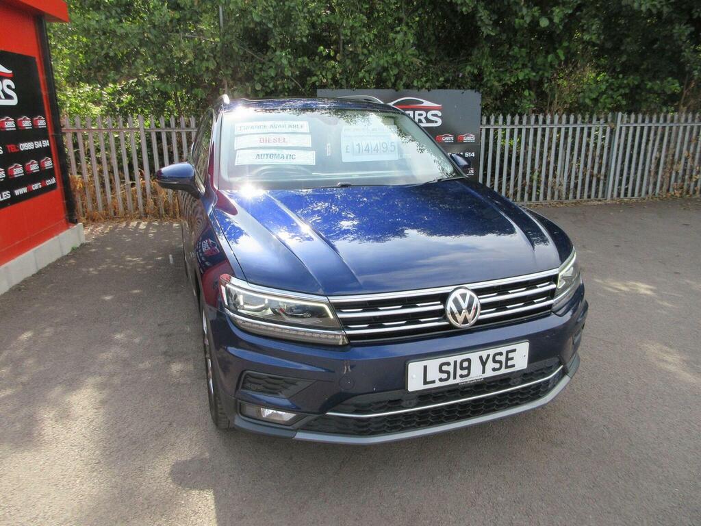 Volkswagen Tiguan Suv 2.0 Tdi Sel Dsg 4Motion Euro 6 Ss 2019 Blue