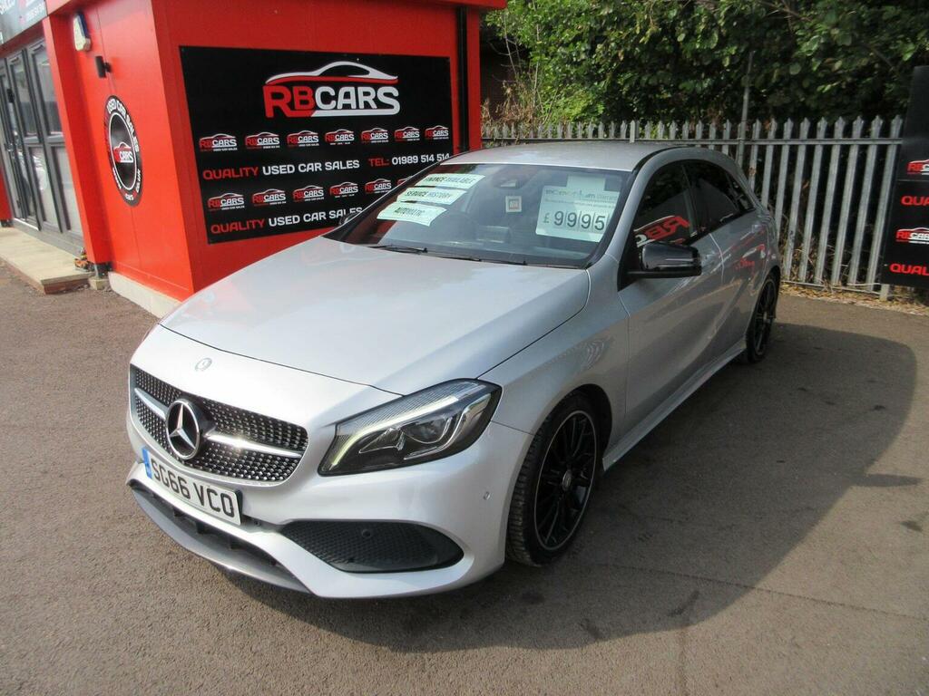 Mercedes-Benz A Class Hatchback 2.1 A200d Amg Line Premium 7G-dct Euro SG66VCO Silver #3