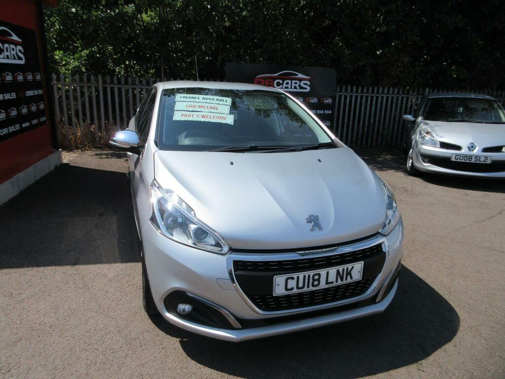 Peugeot 208 Hatchback 1.2 Puretech Allure Euro 6 Ss 20 Silver