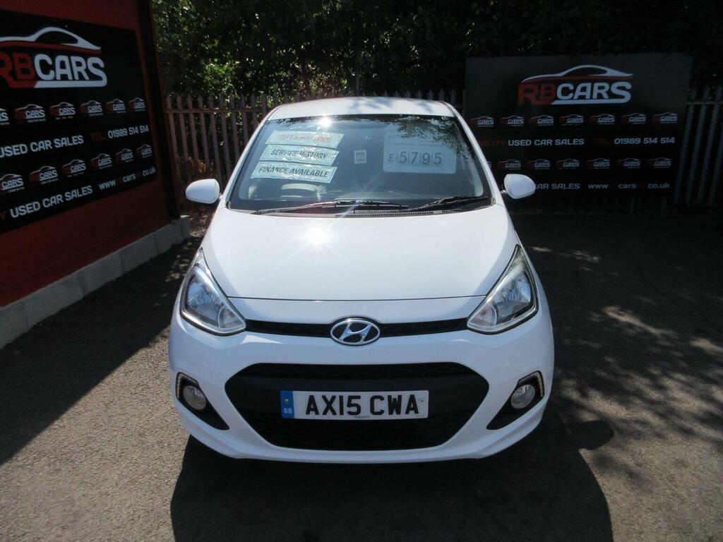 Hyundai I10 Hatchback 1.2 Premium Euro 5 201515 White #2