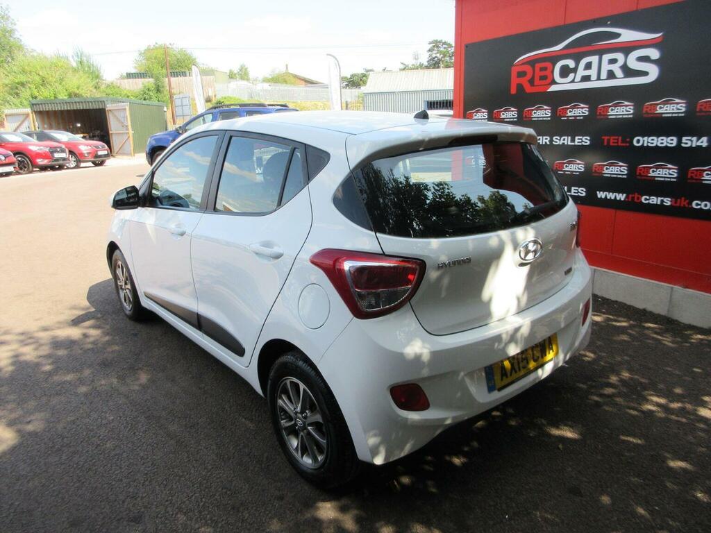 Hyundai I10 Hatchback 1.2 Premium Euro 5 201515 White #5