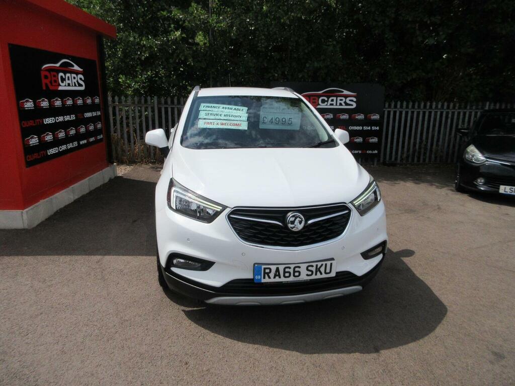 Vauxhall Mokka X Suv 1.4I Turbo Active Euro 6 Ss 201766 RA66SKU White