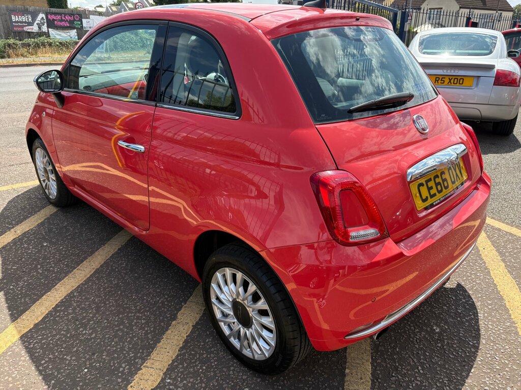 Fiat 500 66 Plate 1.2 Lounge Hatchback - Reserved CE66OXV Pink #3