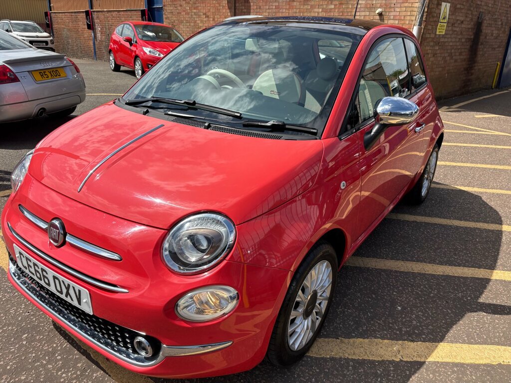 Fiat 500 66 Plate 1.2 Lounge Hatchback - Reserved CE66OXV Pink #2
