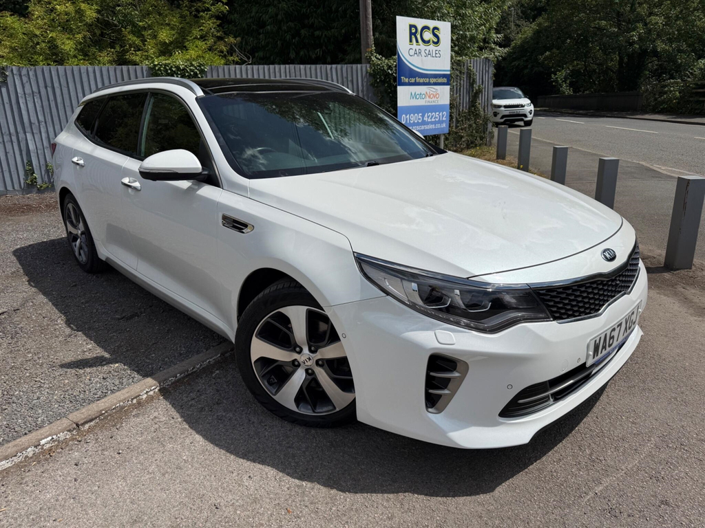 Kia Optima 1.7 Crdi Gt-line S Sportswagon Dct Euro 6 Ss White
