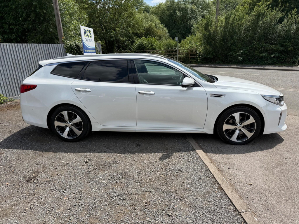 Kia Optima 1.7 Crdi Gt-line S Sportswagon Dct Euro 6 Ss White #2